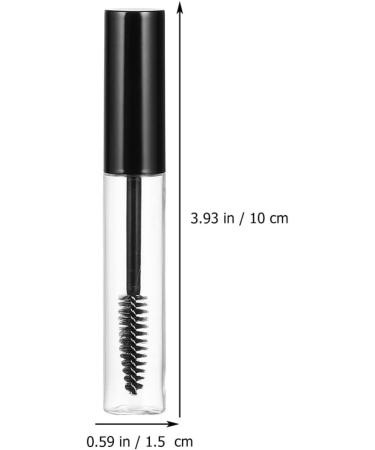 Beavorty 4 Sets Mascara Tube DIY Mascara Bottle Clear Lipgloss Mini Funnel Cream Bottle Mascara Clear Abs - Buy Online on GoSupps.com