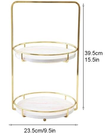 2-Tier Countertop Fruit Basket Stand Detachable Fruit Holder Kitchen Storage Baskets Stand Cake Rack (Color : Gray) (Red) - Buy Online on GoSupps.com