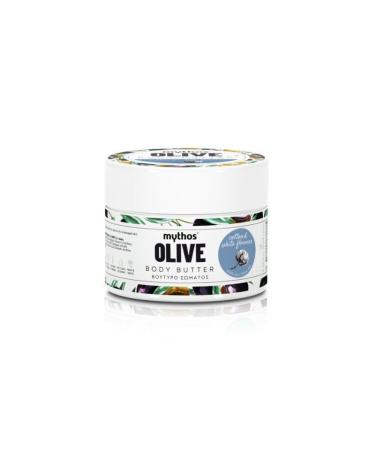 Mythos Concentrated Body Butter Organic Olive Oil Cotton Extract & White Flowers 200 ml