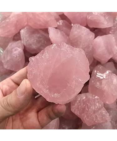 500g Natural Crystal raw Material Rough Rose Quartz Pink Quartz Stone Obelisk - Buy Online on GoSupps.com