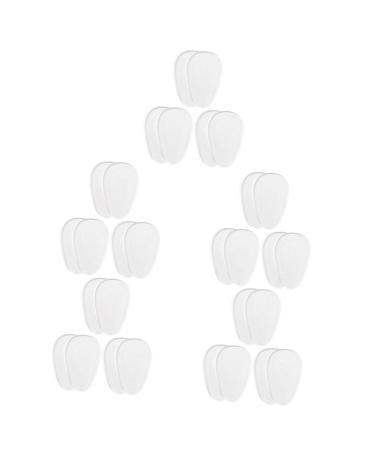 FOMIYES 15 Pairs Shock-Absorbing Anti-Slip Mat Rubber Foot Sole High Heel Pads Comfortable Heel Pads Ladies Pumps Womens Heels Closed Toe Heel Cups Women's Gel Protector Leather Shoes