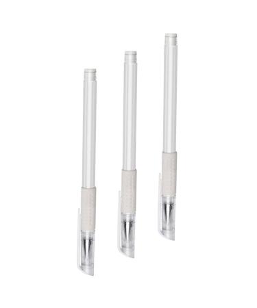 Angoily 3pcs Waterproof Marking Pen Eyebrow Pen Lip Mapping Pen Use a Pen Simple