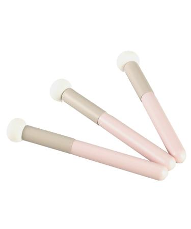 TEONEI Foundation Sponge Powder Brush Concealer Brush Makeup Puff Makeup Brush Sponge Applicator Brush 3Pcs
