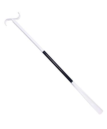 Onlynery sock remover for older people socks aid device |Aids for putting on socks for home multifunctional removable dressing hooks adjustable shoe puller function black and white E