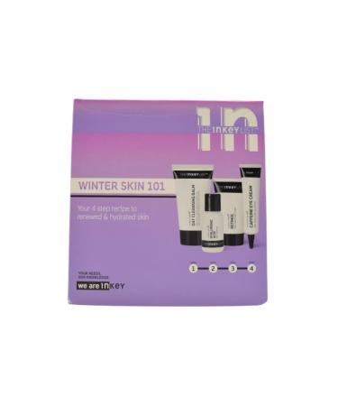 INKEY List Winter Skin Essentials Bundle: Oat Cleansing Balm, Hyaluronic Acid Serum, Caffeine Eye Cream, Retinol Serum - Buy Online on GoSupps.com