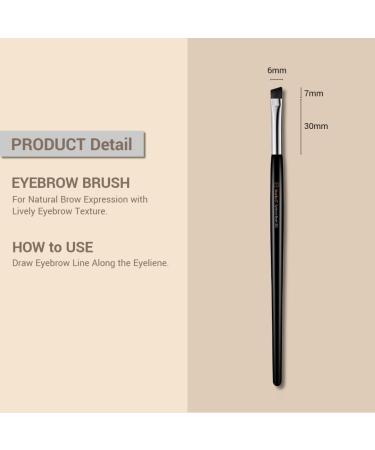 Eyebrow Brush | Professional Makeup Brush - Premium Synthetic Bristles for Flawless Korean Eye Makeup - Buy Online on GoSupps.com