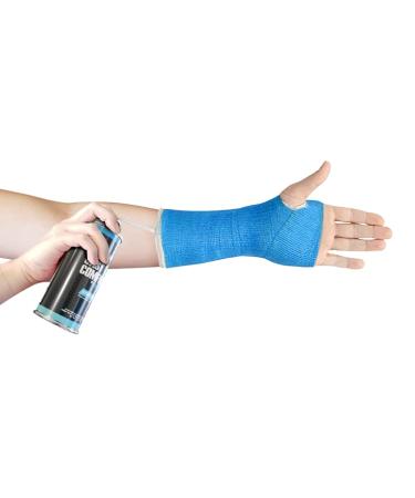 Cast Comfort Itching and Odor Relief Spray - Cools and Relieves Itchy Cast While Cleaning and Preventing Smell- Blue Single