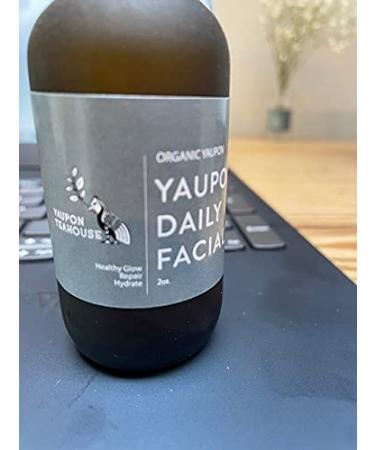 Yaupon Organic Daily Facial Oil - Hydrating Restoring & Brightening - Non-Greasy 2 oz | Best International Shipping - Buy Online on GoSupps.com