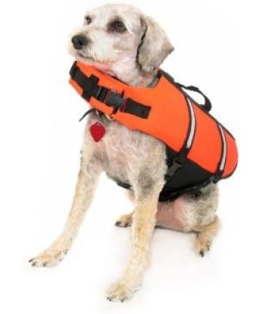 Nobby Dog Swimming Aid Size L - Orange 40 cm Supports Dogs Up to 35 kg - High-Quality Floating Vest - Buy Online on GoSupps.com
