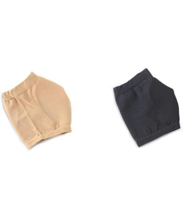 Mikinona Heel Protector Heel Moisturizing Sock Cracked Heel Socks Gel Heel Socks Dry Feet Socks Heel Sleeves for Cracked Heels Moisturizing Socks Black Heel Stockinette High Heel Foot Socks - Buy Online on GoSupps.com