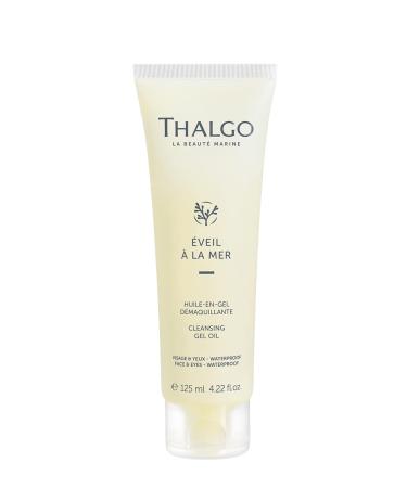 THALGO Marine Skincare, Cleansing Gel Oil, Soap & Alcohol Free Make-Up Remover, 125ml