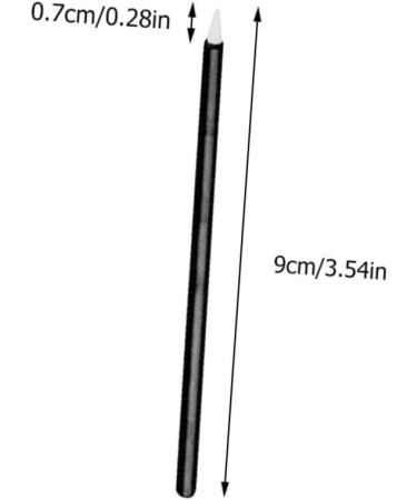 Healeved 100pcs Disposable Eyeliner Makeup Makeup Eye Stick Eyeliner Wands Black Artificial Fiber 1 count (Pack of 1) Black - Buy Online on GoSupps.com