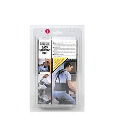 CLC 28 in. to 32 in. Elastic Back Support Belt Black S 1 pc.