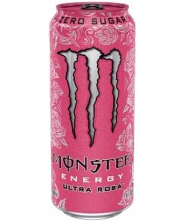 Monster Energy Drink 12x500ml (Ultra Rosa) Ultra Rosa 500 ml (Pack of 12) - Buy Online on GoSupps.com