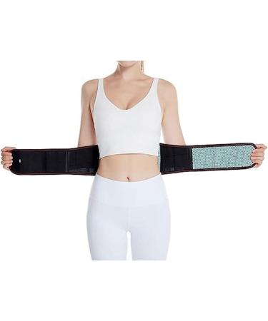 Self-Heating Back Support Belt for Pain Relief - Breathable Non-Slip Lumbar Cushion for Men & Women - Adjustable & Comfortable - Buy Online on GoSupps.com