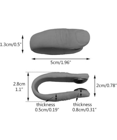 2-Piece Portable Acupressure Clip Set | Massage Hand Clip for Weight Loss & Stress Relief | Headache Relief Acupressure Tool - Buy Online on GoSupps.com