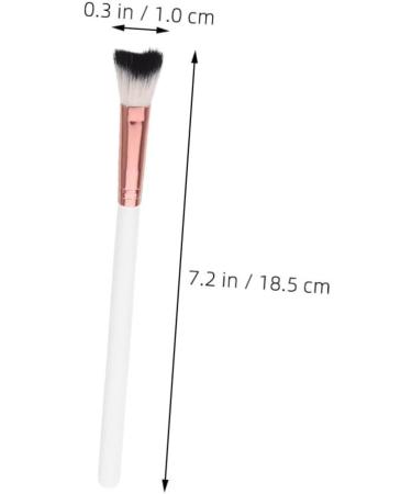SKISUNO Highlighters Brush for Nose Contour White Nose Contour Brushes Makeup Tool 18.50X1.00X1.00CM White - Buy Online on GoSupps.com