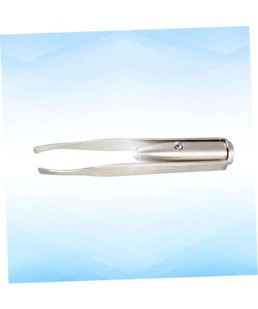 minkissy LED Eyebrow Tweezer Eyebrow Hair Removal Tweezer LED Light Eyelash Tweezer - Buy Online on GoSupps.com