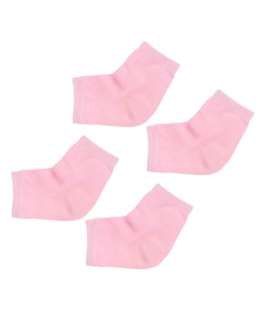 FRCOLOR 2 Pairs Overnight Moisture Socks Rough Calluses Heel Socks Man Socks Feet Repair Socks Heel Sleeves Protectors Foot Socks Men Sock Mens Sock Men and Women Ordinary Gel