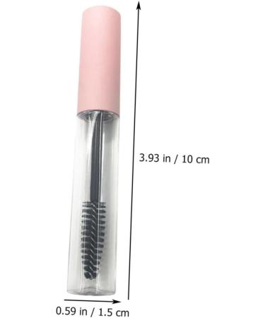 Didiseaon 15 Pcs Mascara Tube Empty Eyelash Eyeshadow Applicators Eyebrow Applicator Mini Abs Pink Container - Buy Online on GoSupps.com