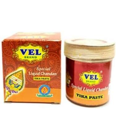 SEELANS VET BRAND SPECIAL LIQUID CHANDAN TIKA PASTE 70G | pOOJA ITEAMS | INDIAN ORIGIN - Buy Online on GoSupps.com
