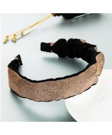 Headband Spa Headband for Women Sponge & Terry Towel Cloth Black - Buy Online on GoSupps.com
