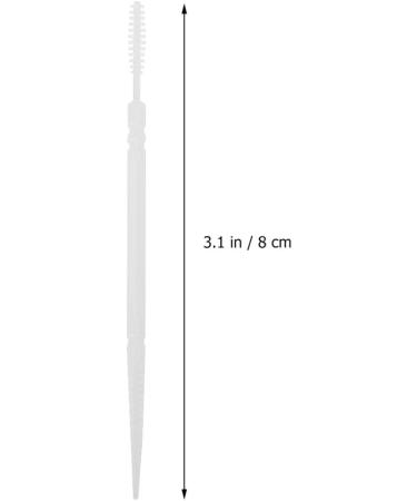 Healifty 200-Piece Double Head Toothpicks - Interdental Brushes for Oral Care | Premium White Toothpicks for Healthy Teeth - Buy Online on GoSupps.com