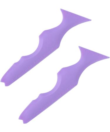 POPETPOP Eyelash Tool 6 pcs Guard Women Resina Beginners Mascara Stencils Para Guide Aid Supplies Winged Silicone Tool - Buy Online on GoSupps.com