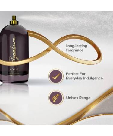 SIGNATURE YOLO Eau De Parfum Charming & energizing Fragrance Perfume - 30 ml (For Men & Women) - Buy Online on GoSupps.com