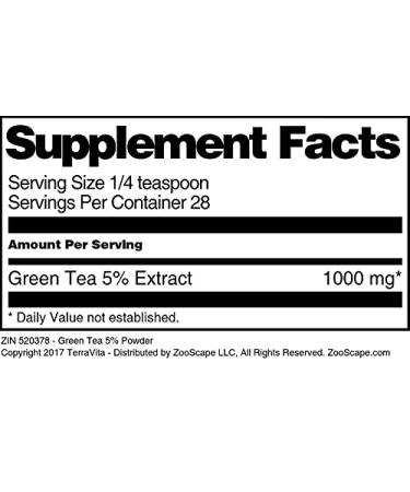 Green Tea 5% Powder (1 oz ZIN: 520378) - 3 Pack - Buy Online on GoSupps.com