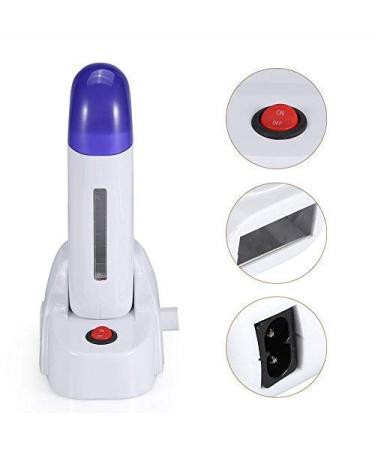 Electric Wax Heater - Roll-On Wax Device for Arms Legs Armpits & Bikini | Smooth Skin Accessories (#2) Blue - Buy Online on GoSupps.com