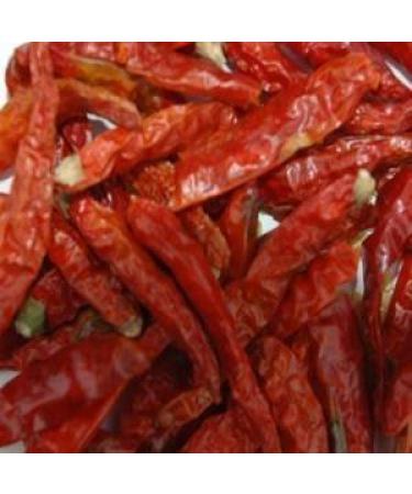 Indus Organics Cayenne Pepper Whole - 3 Oz Jar (40,000 SHU) | Premium Grade, Steam Sterilized, High Purity - Buy Online on GoSupps.com
