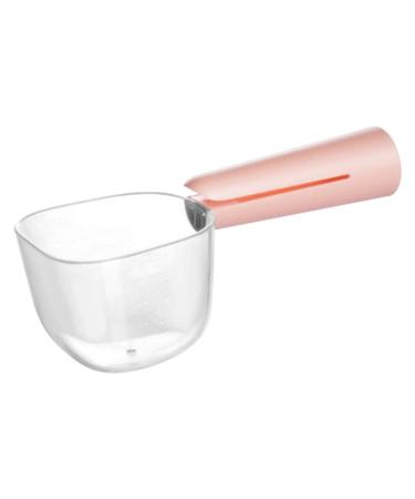 Teksome Dog Food Scoop | Transparent Puppy Measuring Cup - Practical Dry Food Scoops for Dogs and Cats Small Pet Feeding Supplies