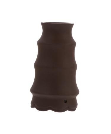 Healeved Moxibusion-Top Ceramic Moxibustion can be cup of cup portable moxibusion massage porcelain moxa burner mox grenner made of copper tool acupuncture box purple sound household