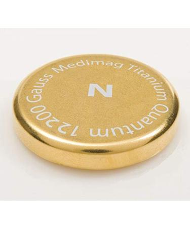 Large Strong Magnets for Pain Relief - Auris Titanium Quantum 32mm | 12200 Gauss - Shop Now! - Buy Online on GoSupps.com