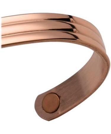 Sabona Classic Copper Magnetic Bracelet - Large 6.5 Copper Wristband for Enhanced Wellness | International Shipping Available - Buy Online on GoSupps.com