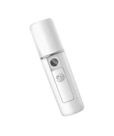PLAFOPE Portable Humidifier Mist Facial Sprayer Portable Face Mister Mini Face Humidifier Atomizer White
