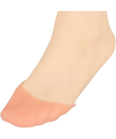 Baoblaze Soft Lace Silica Gel Toe Caps Pads for Ballet & High Heels - Pointed Toe Protection - Beige - Buy Online on GoSupps.com
