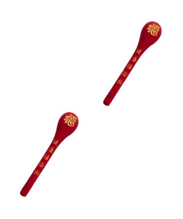 Beavorty toys massage tools 2 pieces of massage hammer hand-held back hammer massager clapping rod for body shoulder legs arms back shoulder massager