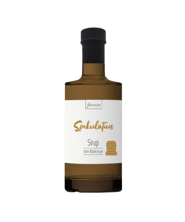 Organic Speculatius Syrup 350 ml - Speculatius Syrup from the Lake Constance Region - Winter Syrup - Natural without Additives