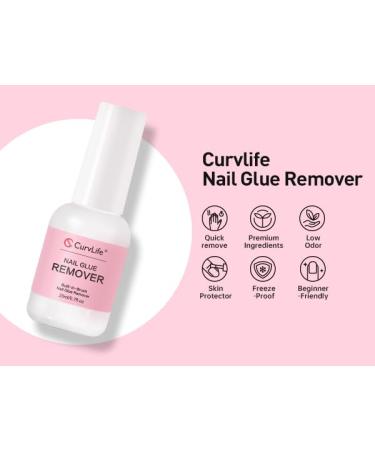 New Nail Glue Remover 20ML Acetone-Free Debonder for Press-On Acrylic & Fake Nails | Effective Adhesive Removal - Buy Online on GoSupps.com