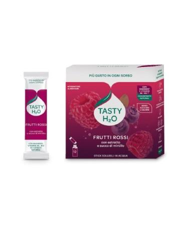 Neavita NEAVITA Tasty H2O Red fruits 12 stick 2.5 g