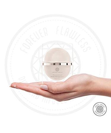 Buy Forever Flawless HYDRA-PM Night Cream | 100% Natural Diamond Powder | Anti-Aging Face Cream for Men & Women | White Diamond Collection 1.76 oz - Buy Online on GoSupps.com