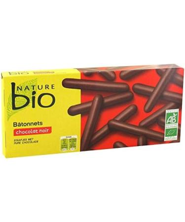 ORGANIC DARK CHOCOLATE STICKS 125G ORGANIC PLAIN PACK OF 4 - Buy Online on GoSupps.com
