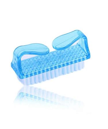 Leline's Nail Brush Set - 2 Pieces Handle Grip Cleaner Brushes for Soft Kids Nails - Purple and Blue - Buy Online on GoSupps.com