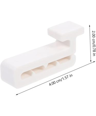 Hapinary Ski Helmet Mask Hooks | Professional Accessories for Snowboard & Bicycle Helmets | Durable PVC Clips for Face Masks - Buy Online on GoSupps.com