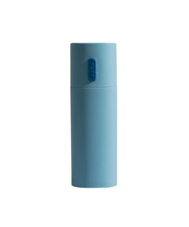 Digjobk toothbrush cup Travel Portable Toothbrush Case Multifunctional Toothpaste Container Mouth Outdoor Wash Cup Bathroom Organizer (Color: Blue) Blue