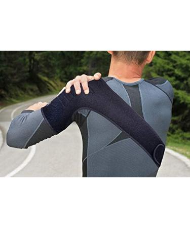 Thx4COPPER Magnetic Shoulder Brace - Adjustable Compression Support Wrap for Arm Injury Prevention - Right S-M Size - Buy Online on GoSupps.com