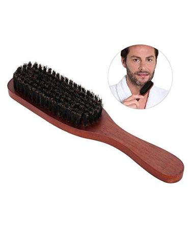 Semme Wild Boar Bristle Brush - Professional Shave Beard & Mustache Cleaning Brush for Salon & Home Use - Buy Online on GoSupps.com