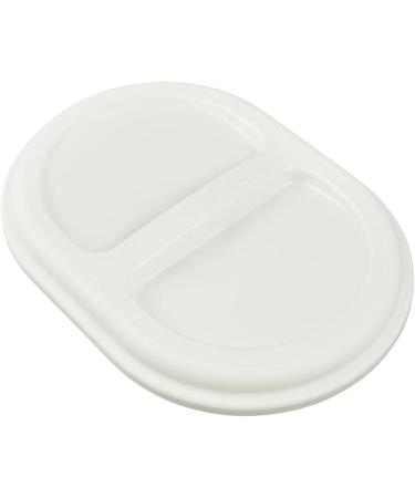 keeeper Winnie Diaper Pail with Lid & Handle - White Trash Can for Baby Diapers | International Shipping Available - Buy Online on GoSupps.com